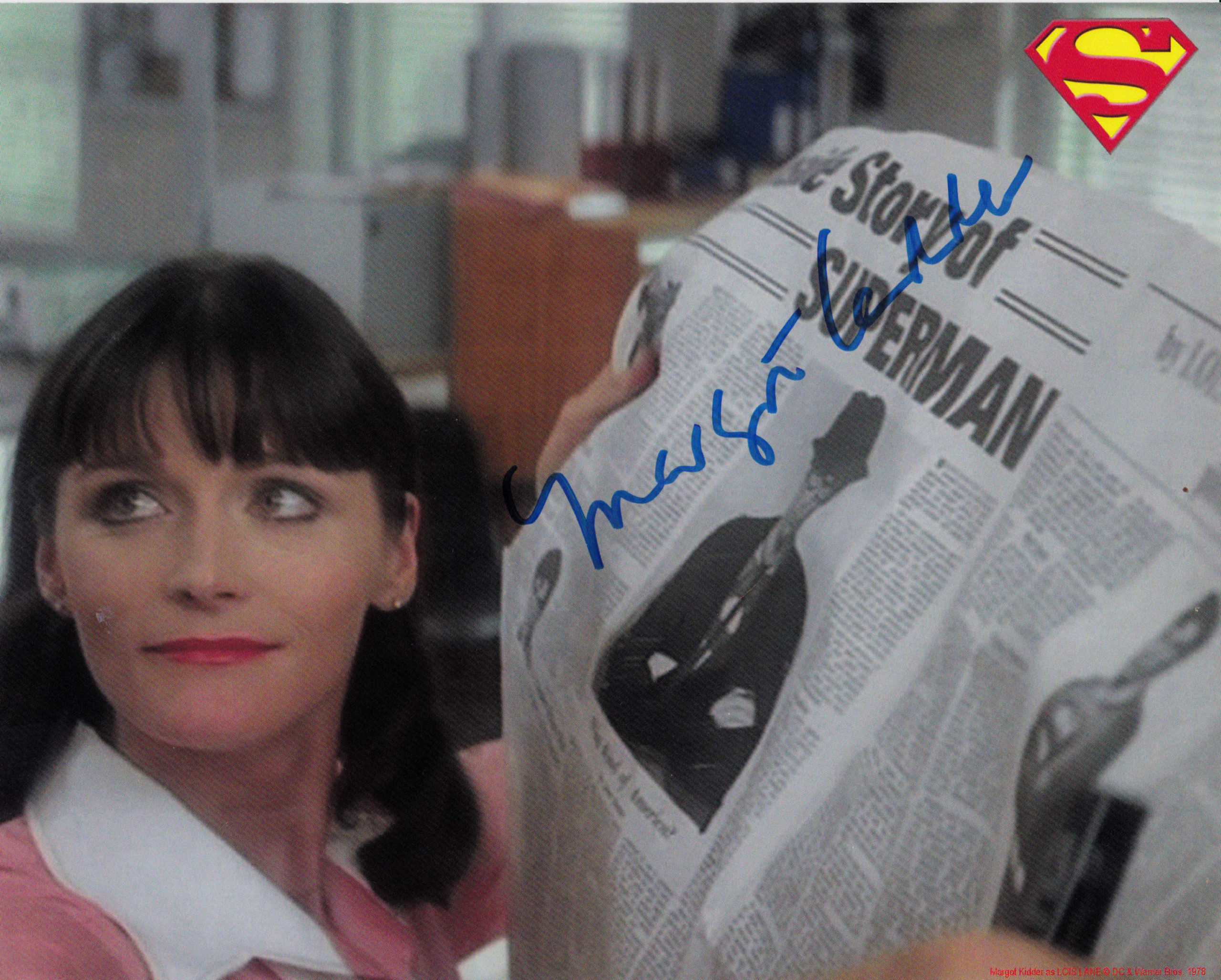 Margot Kidder Superman signed 8x10 photo - Fanboy Expo Store