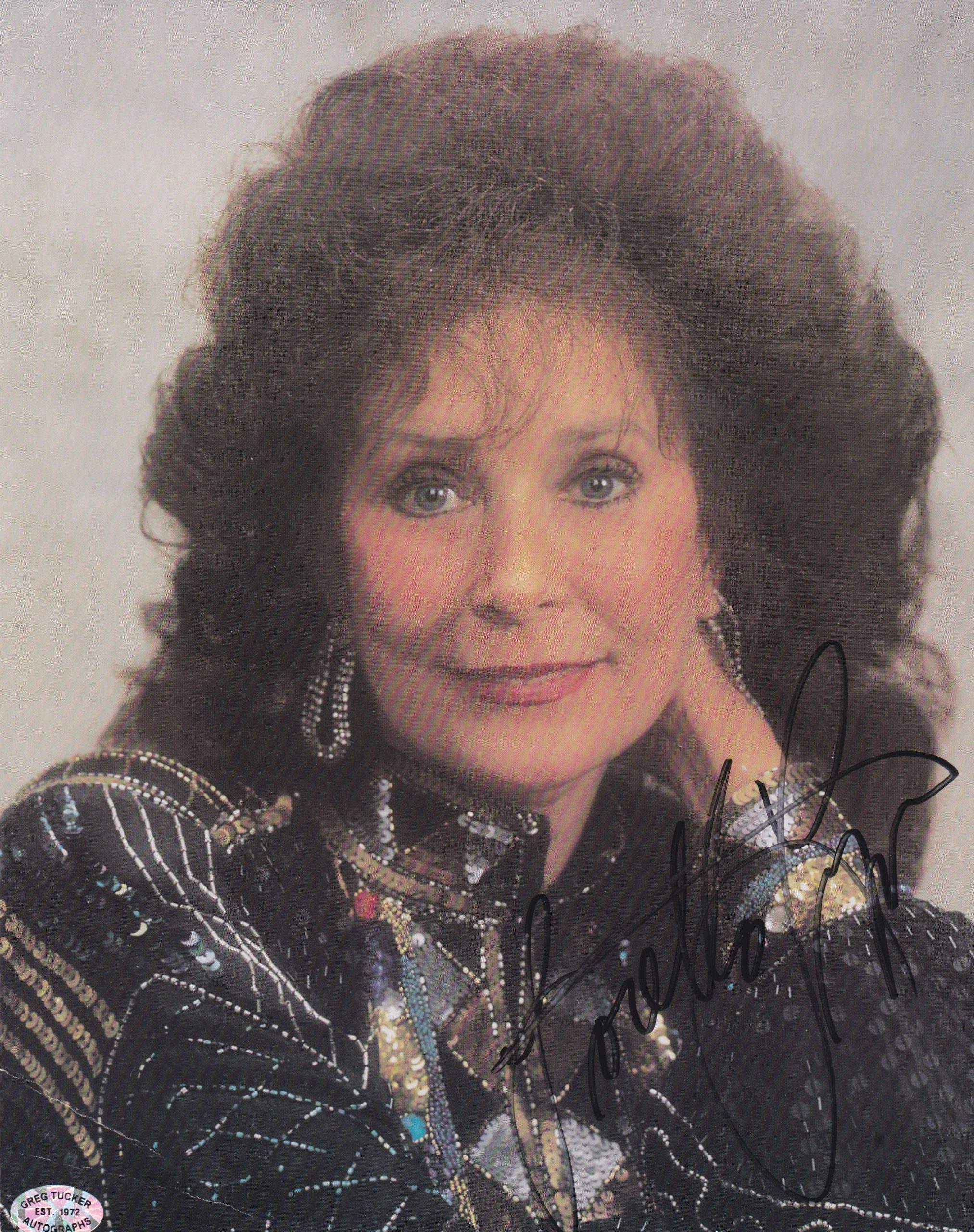 Loretta Lynn Signed 8x10 Photo - Fanboy Expo Store