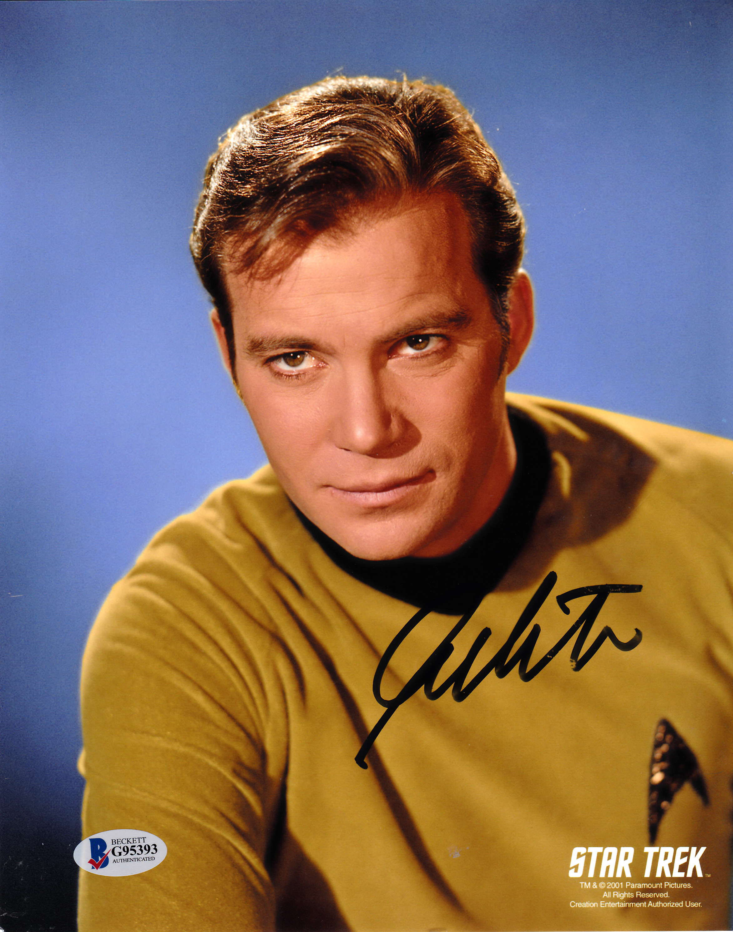 William Shatner Star Trek signed 8x10 photo - Fanboy Expo Store