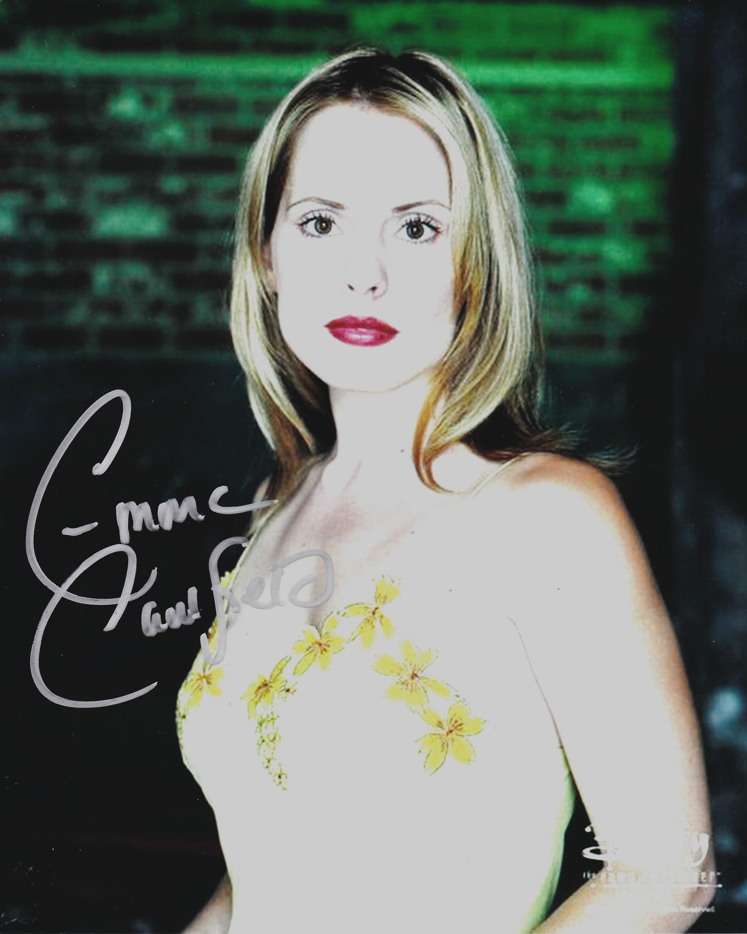 Emma Caulfield Buffy The Vampire Slayer signed 8x10 photo