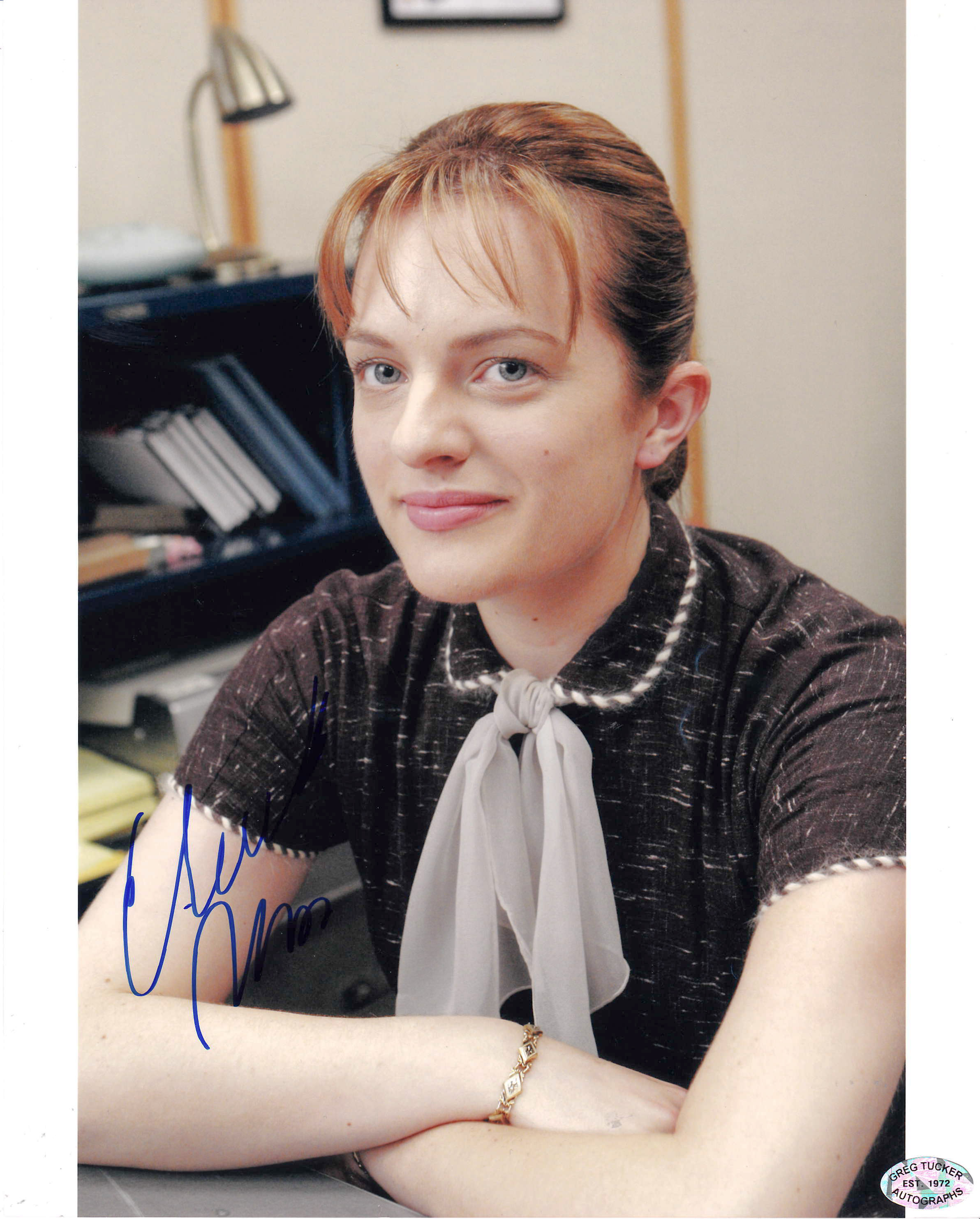 Elizabeth Moss The West Wing signed 8x10 photo - Fanboy Expo Store