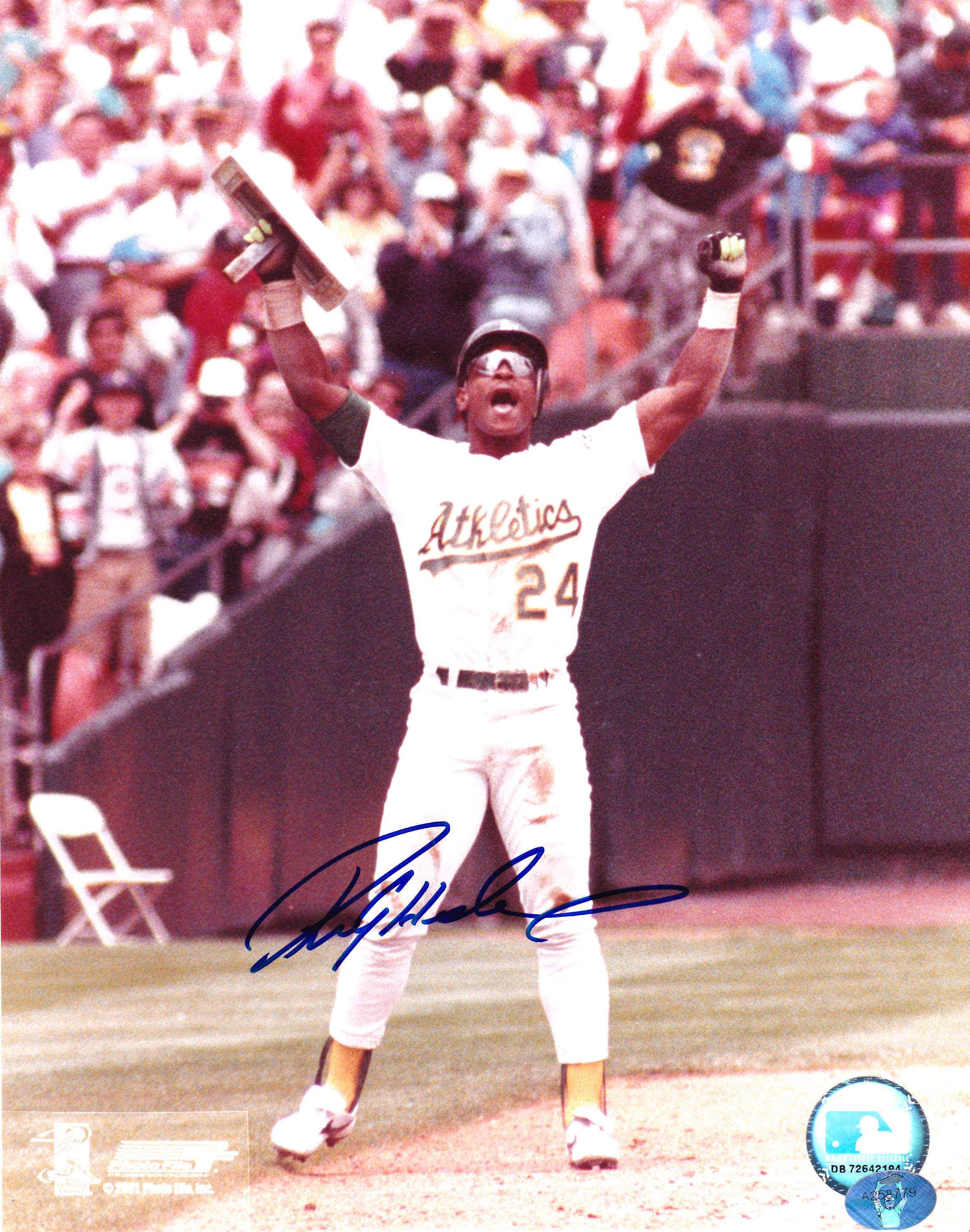 Rickey Henderson Oakland A's signed 8x10 photo - Fanboy Expo Store