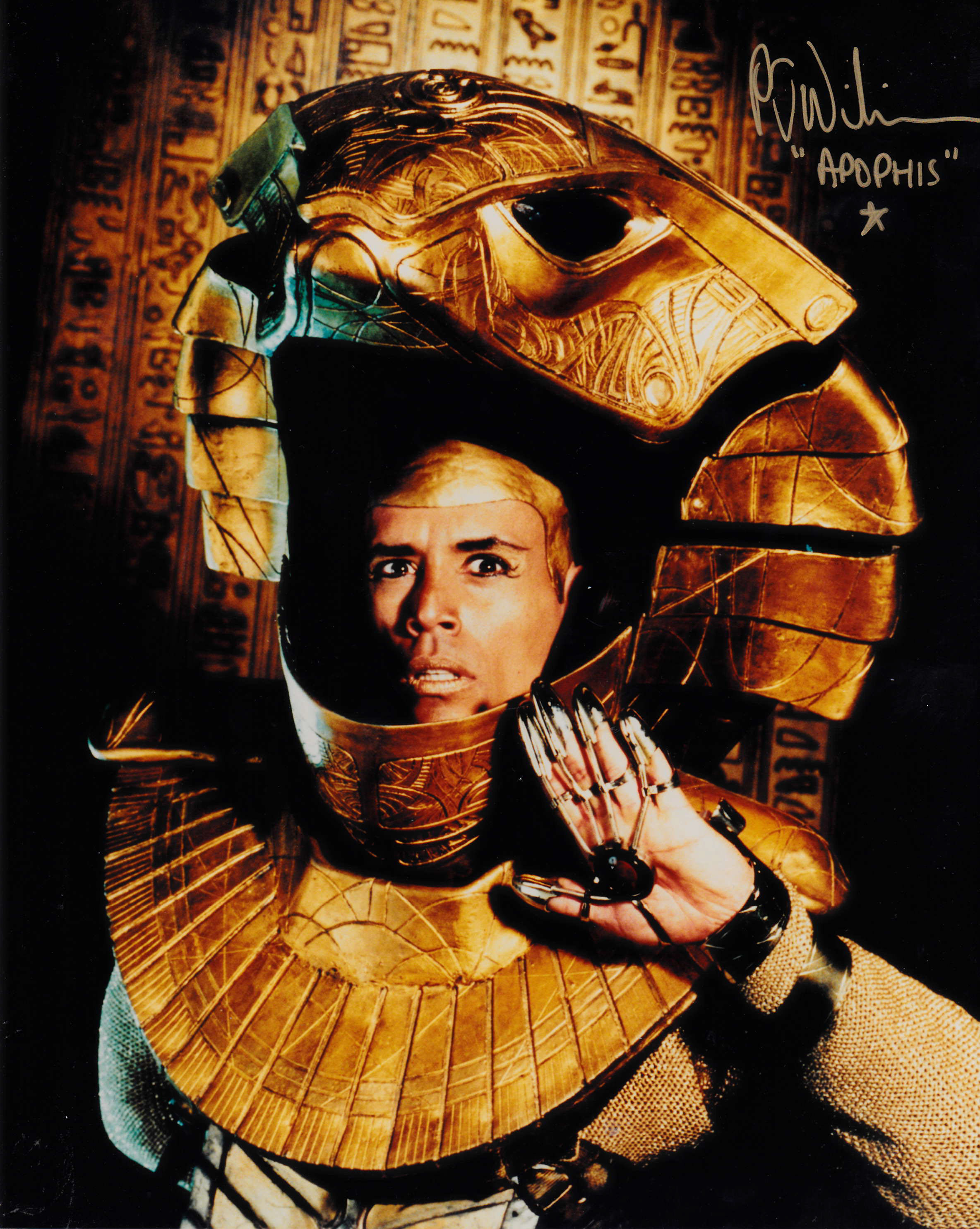 xPeter WIlliams Stargate SG1 Apophis signed photo Fanboy Expo Store