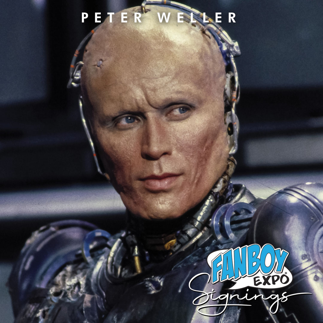 Peter Weller "Robocop" Autograph Signing Fanboy Expo Store