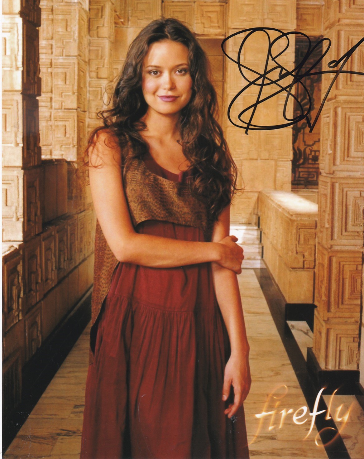 Summer glau signed fashion autographed photo