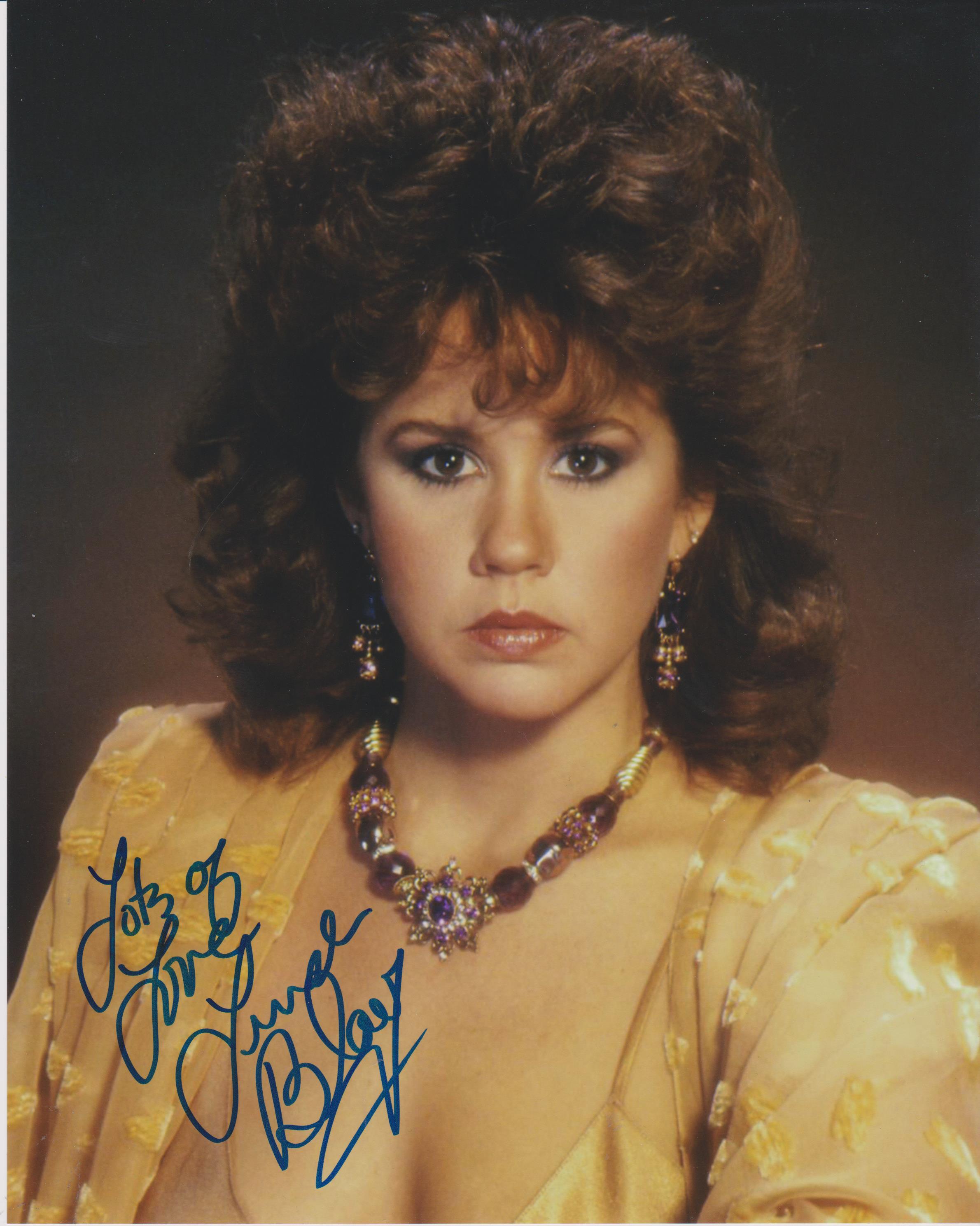 Linda Blair 1980s signed portrait - Fanboy Expo Store