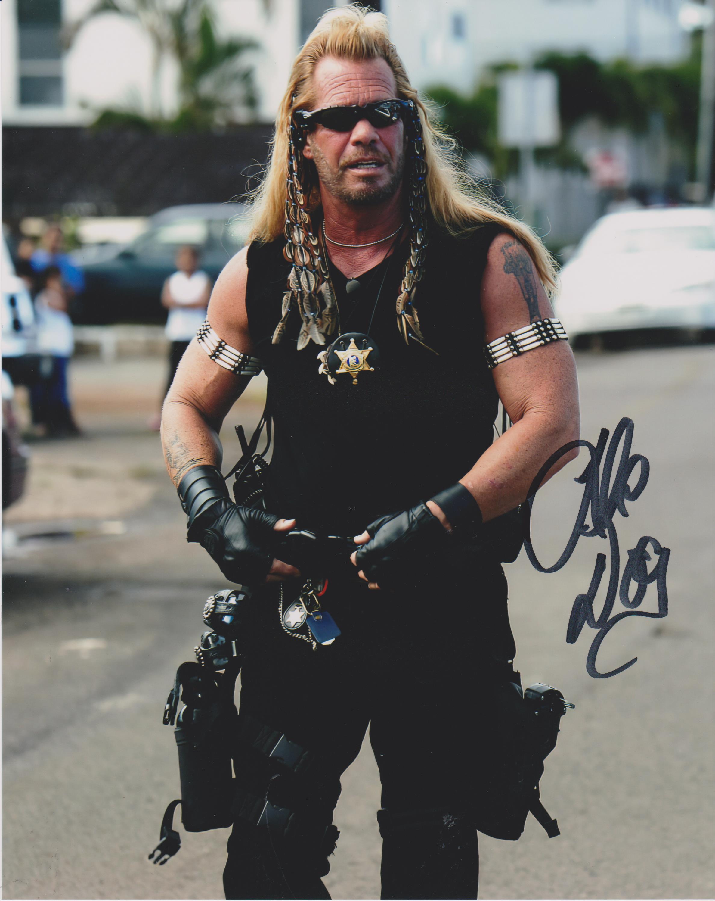 Dog the Bounty Hunter signed 8x10 photo - Fanboy Expo Store