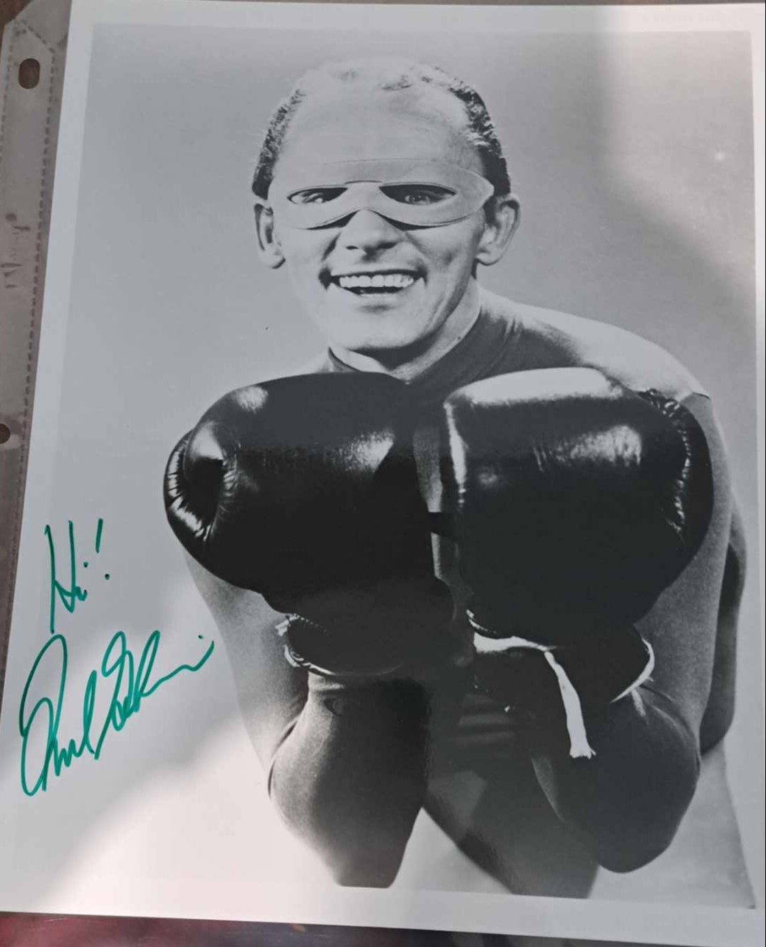 Frank Gorshin The Riddler 1966 Batman signed 8x10 - Fanboy Expo Store