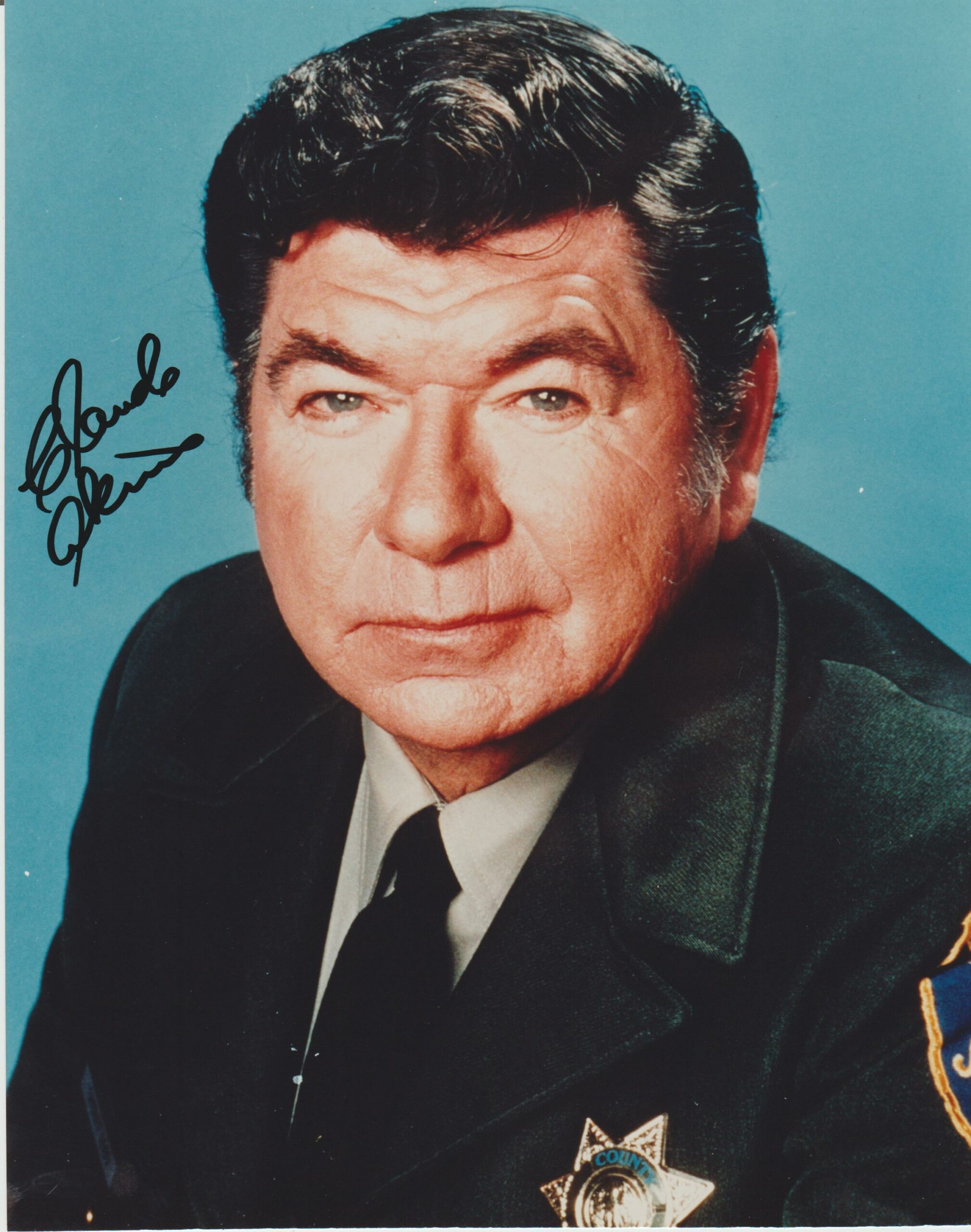 Claude Akins BJ and the Bear signed 8x10 Fanboy Expo Store