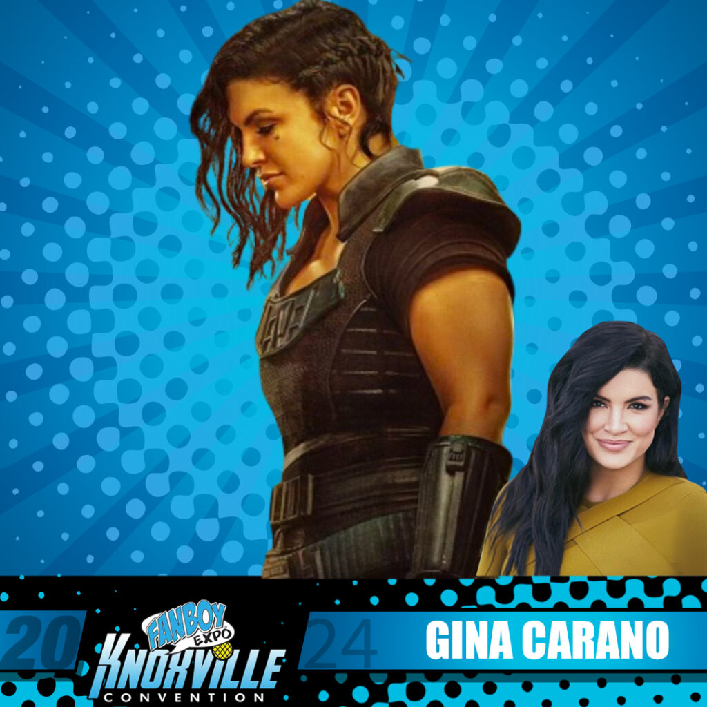 Gina Carano autograph signing at Fanboy Expo July 1314 2024 Fanboy
