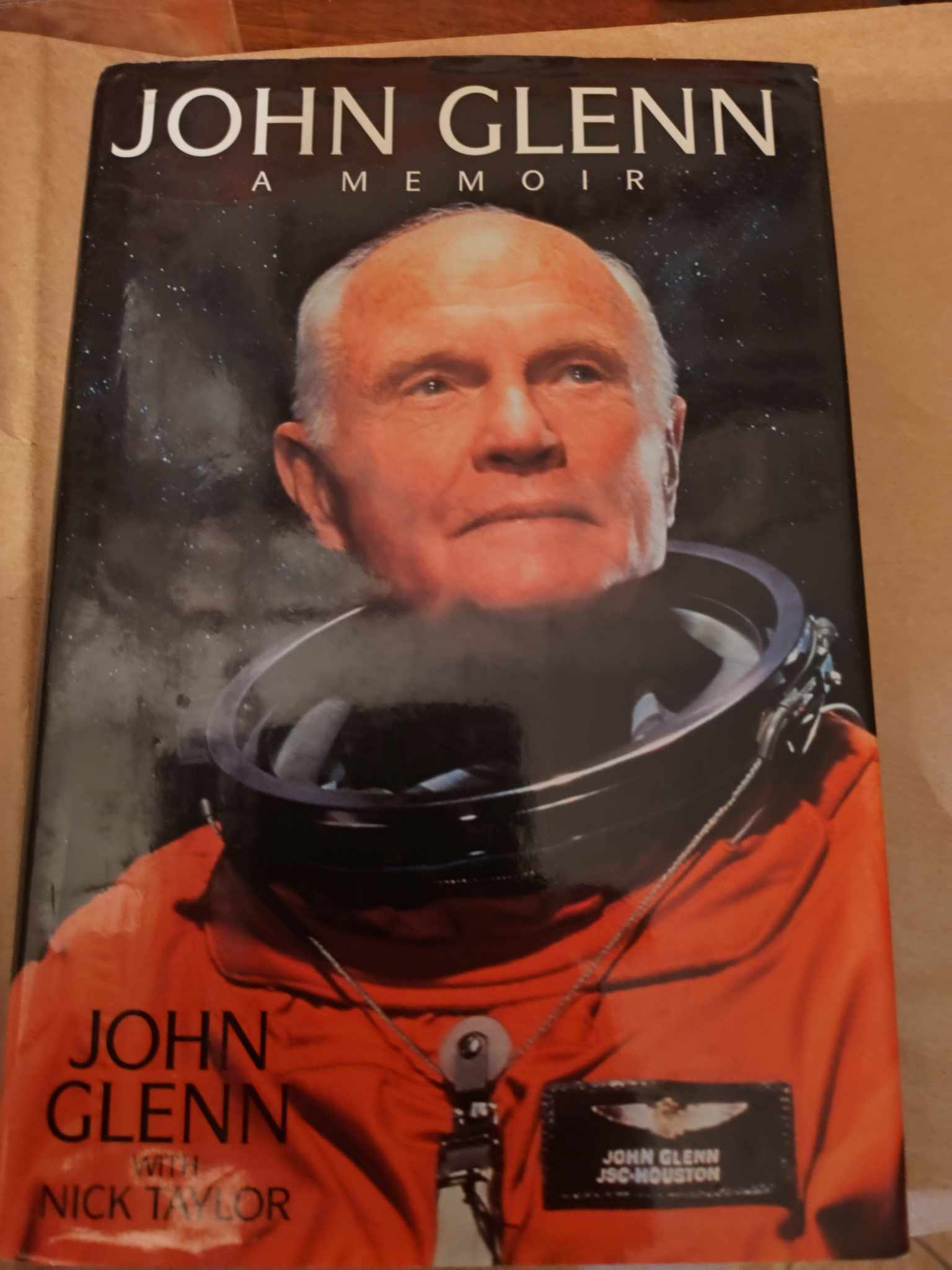 John Glenn signed hardcover book Fanboy Expo Store